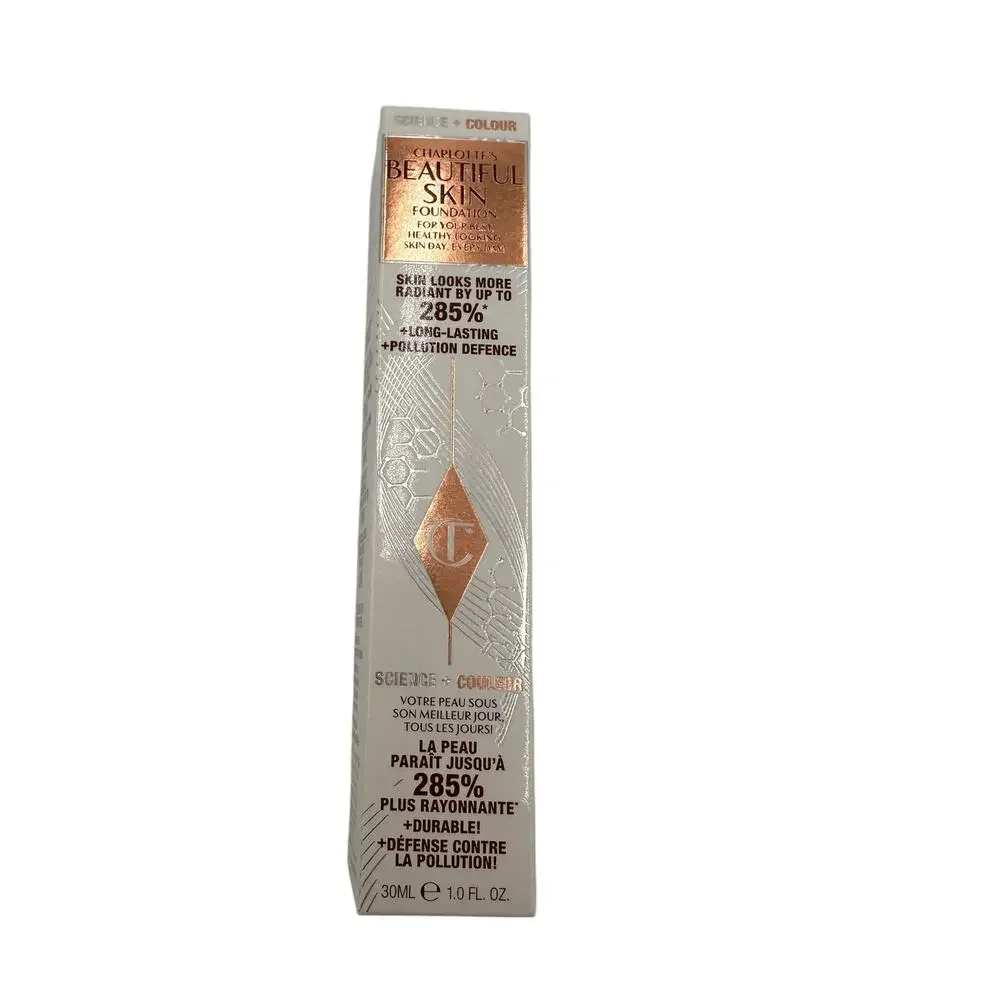 Charlotte Tilbury Beautiful Skin Medium Coverage Liquid Foundation #13 Warm NEW